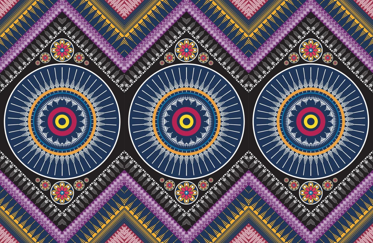 ethnic pattern design for clothes vector
