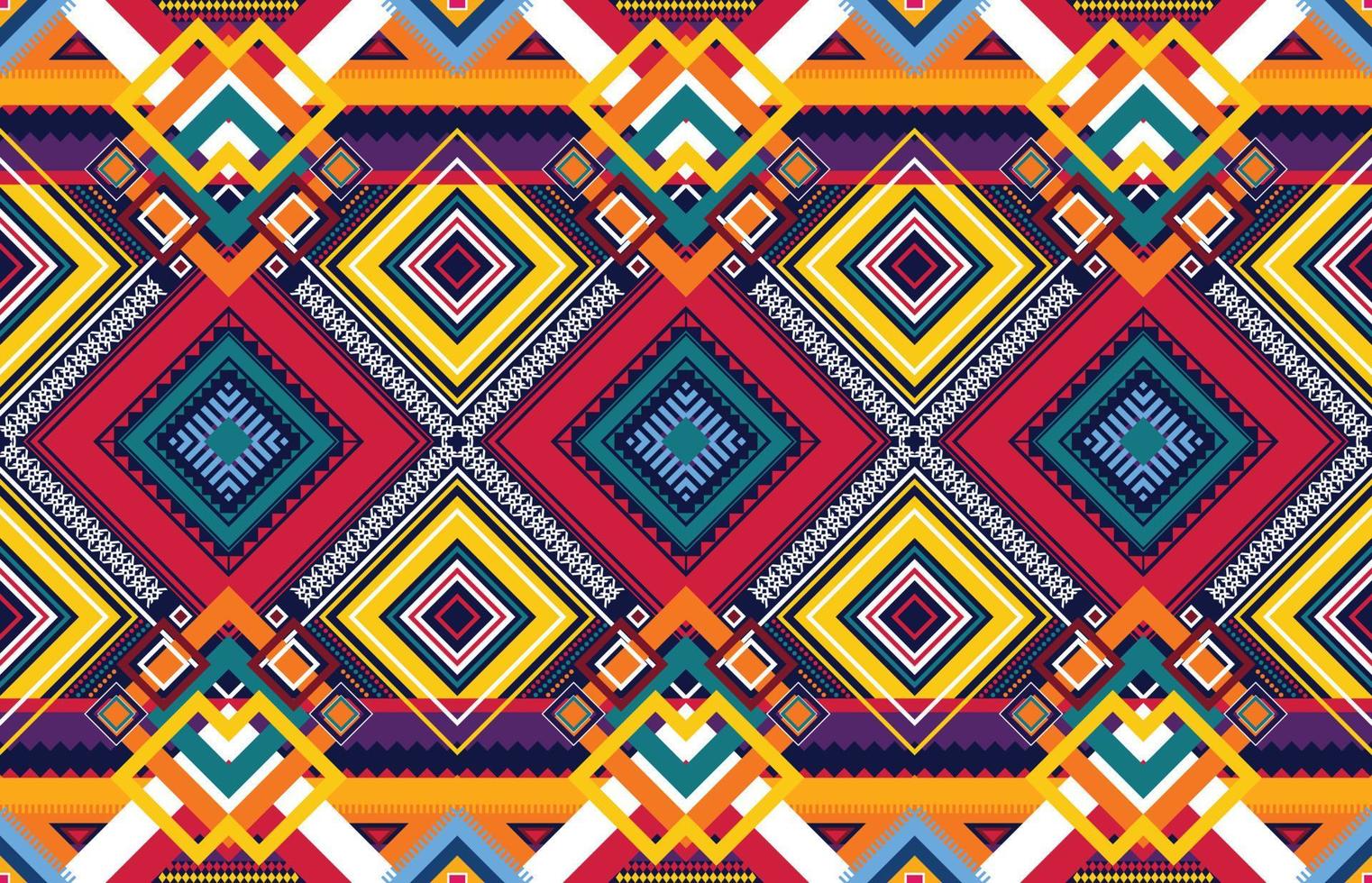 ethnic pattern design for clothes vector