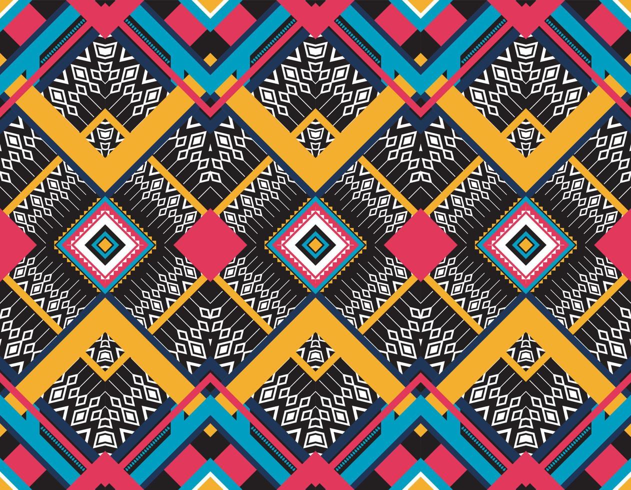 ethnic pattern design for clothes vector