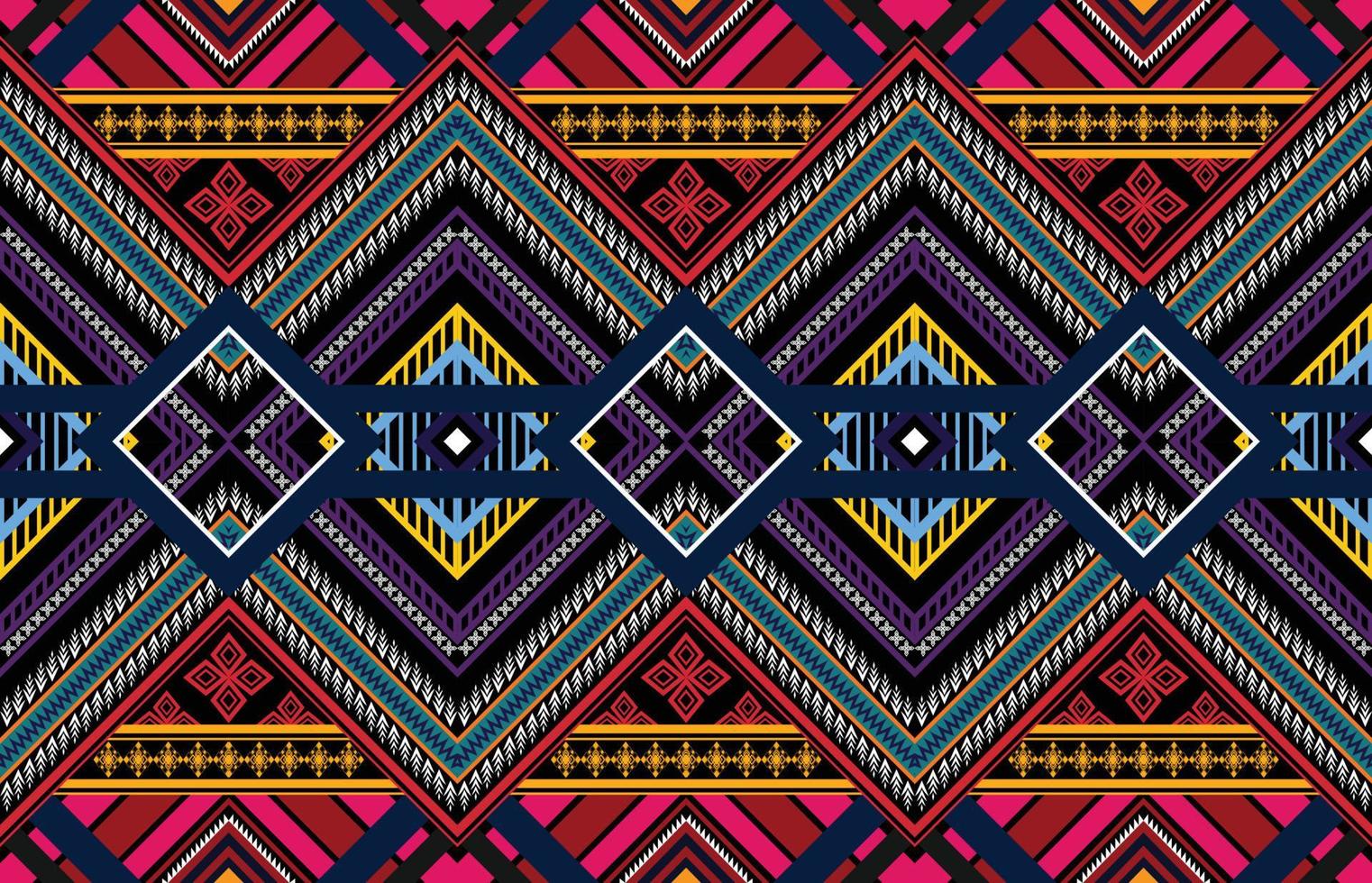 ethnic pattern design for clothes vector