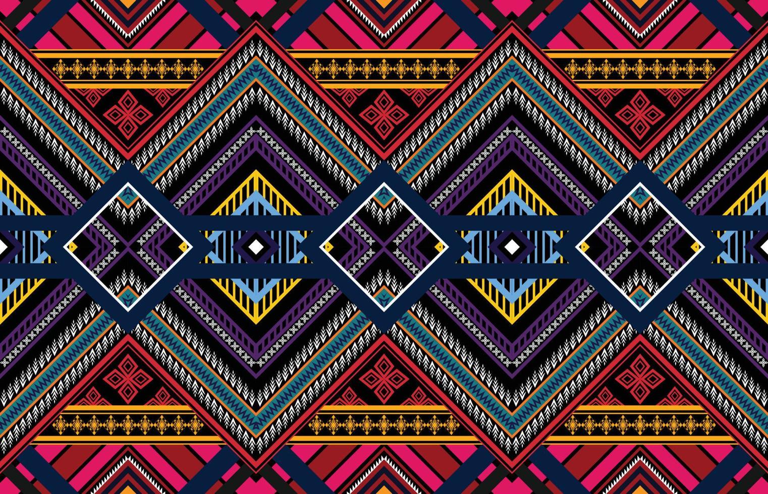 ethnic pattern design for clothes vector