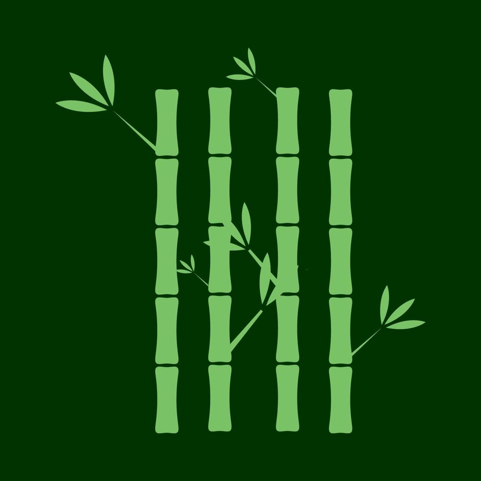 bamboo sticks green 3822965 Vector Art at Vecteezy