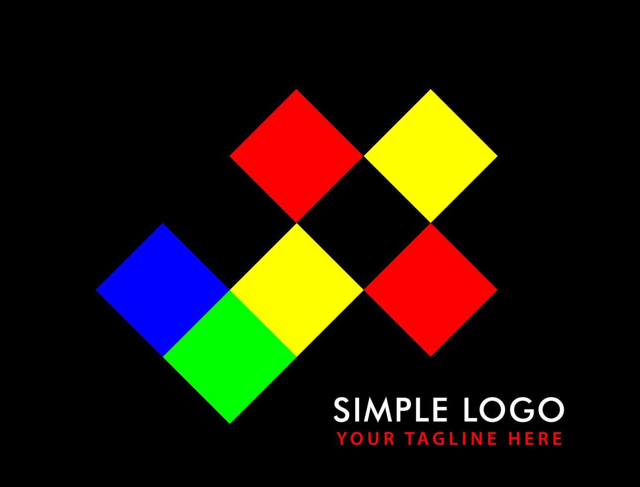 icono de logotipo de vector de avión de forma abstracta con color simple