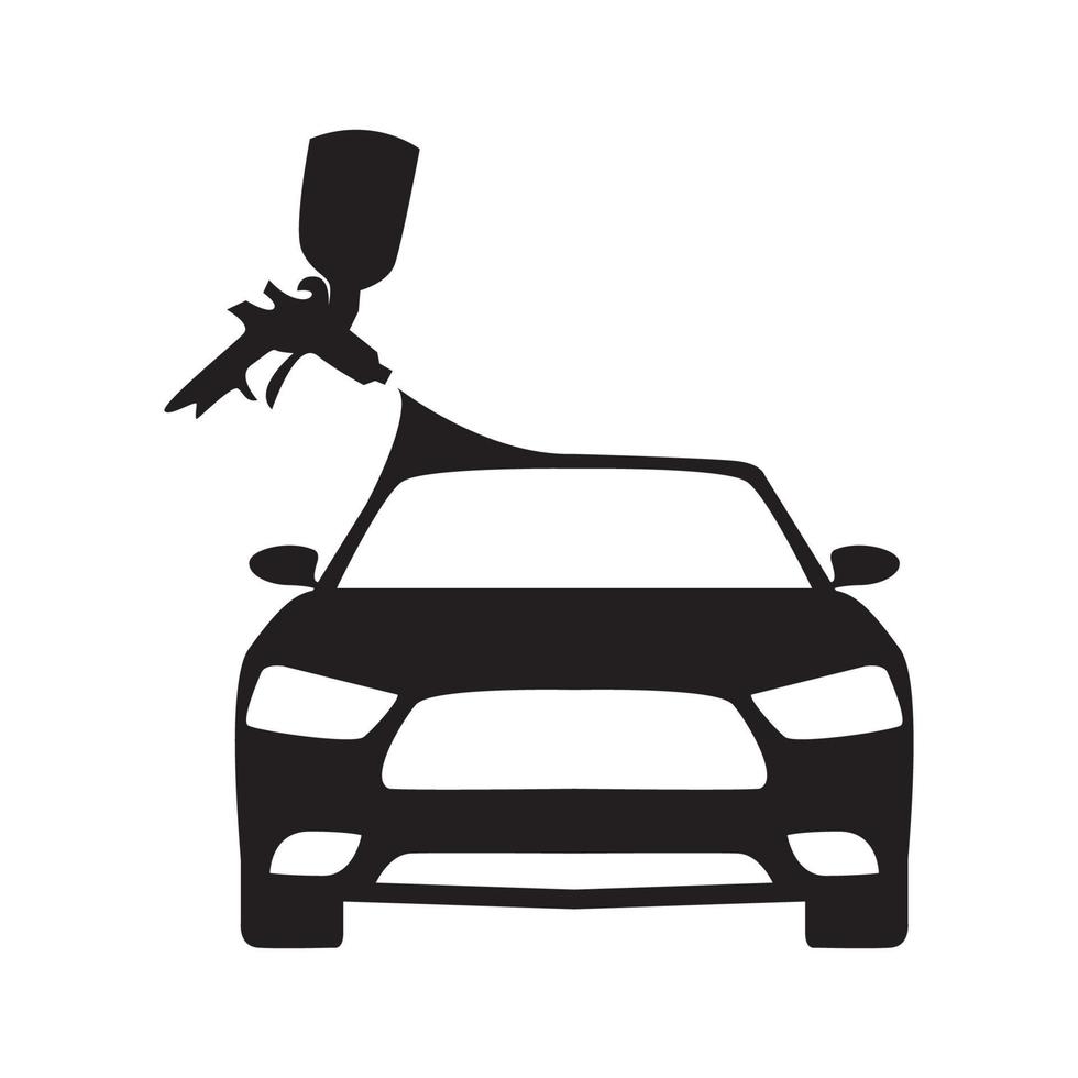 moderno spray arte coche automotriz logo símbolo icono vector gráfico diseño ilustración idea creativo