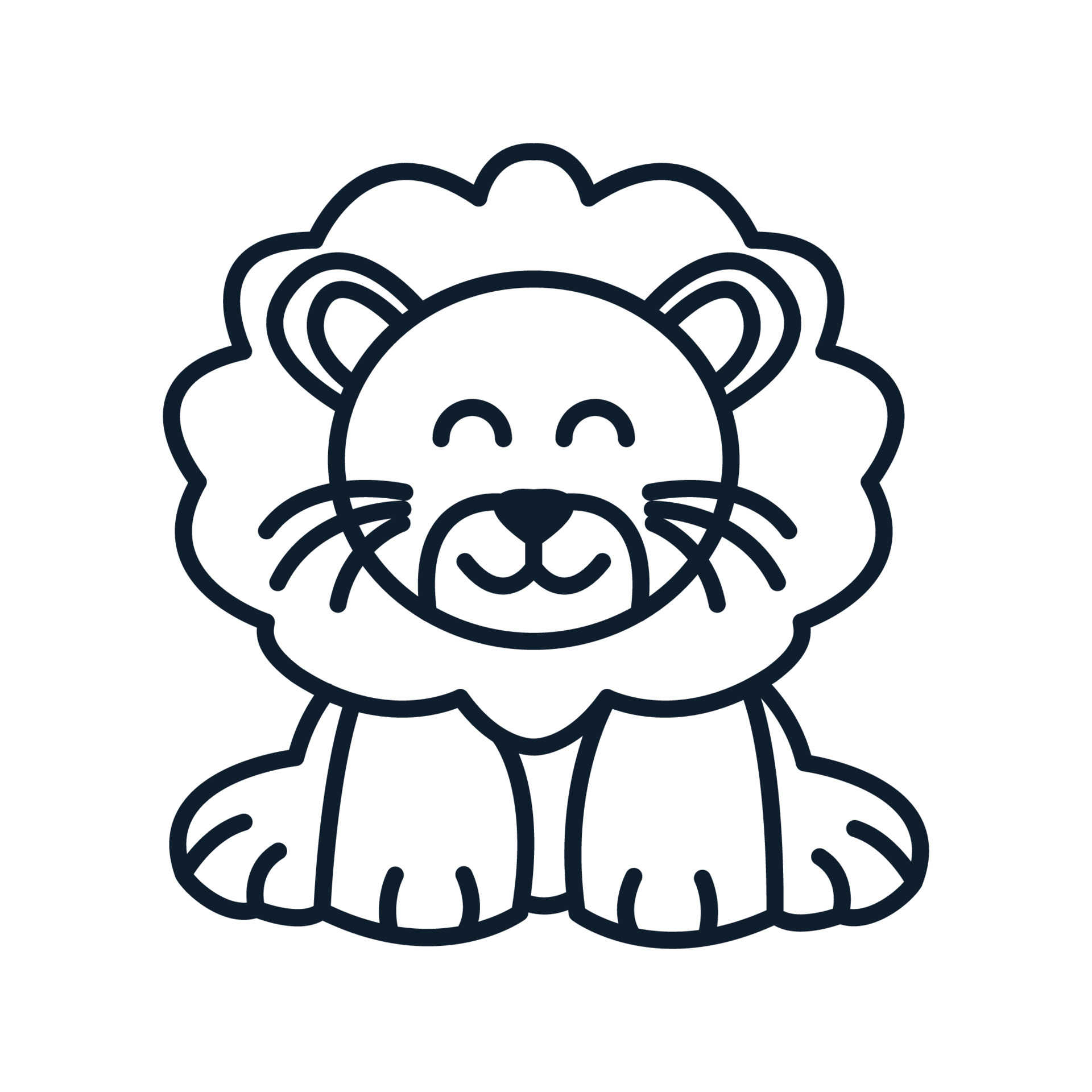 lion stand cute smile cartoon line logo icon vector illustration 5548572 Vector Art at Vecteezy lion stand cute smile cartoon line logo icon vector illustration 5548572 Vector Art at Vecteezy