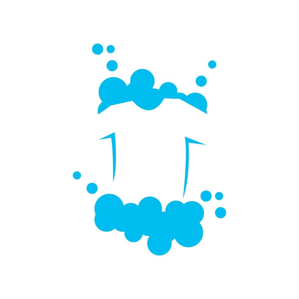 t-shirt or cloth washing laundry logo symbol icon vector graphic design illustration