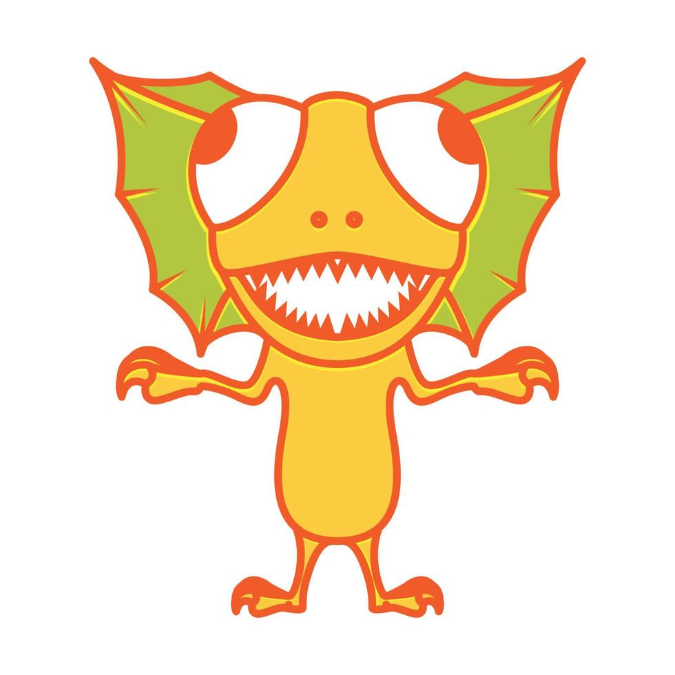 colorido gecko enojado logo vector símbolo icono diseño ilustración