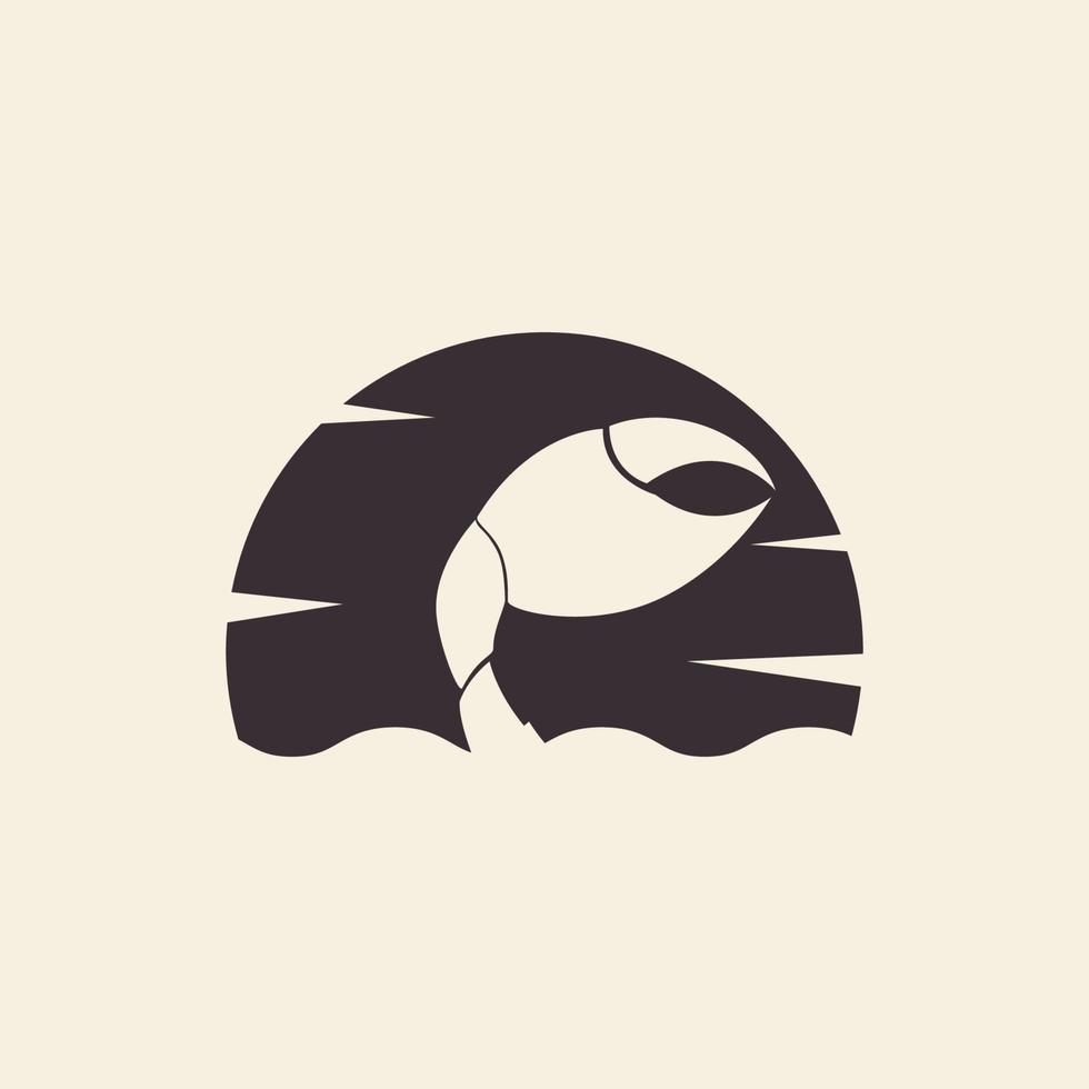 garras cangrejo y langosta vintage logotipo símbolo icono vector gráfico diseño ilustración idea creativa