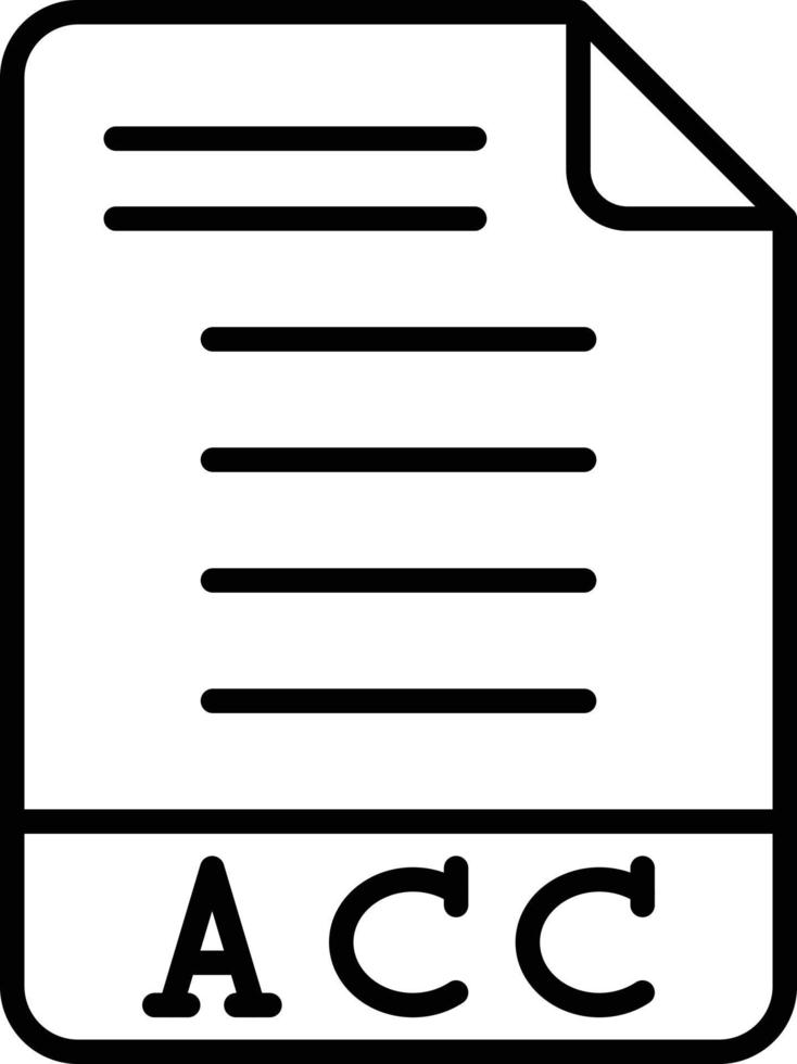 ACC Icon Style vector
