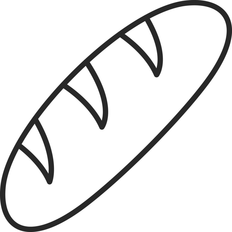 Baguette Icon Style vector