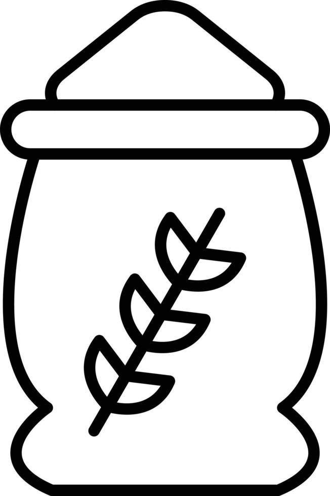 Wheat Icon Style vector