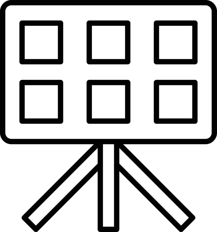 Storyboard Icon Style vector