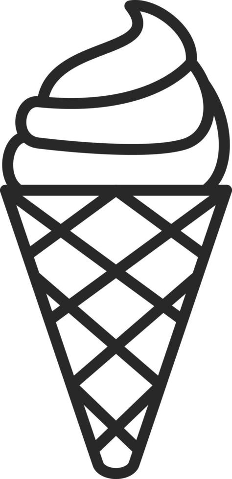 Ice Cream Icon Style vector