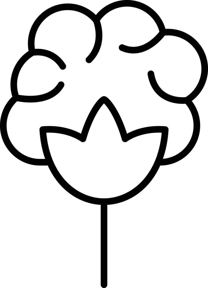 Cotton Icon Style vector