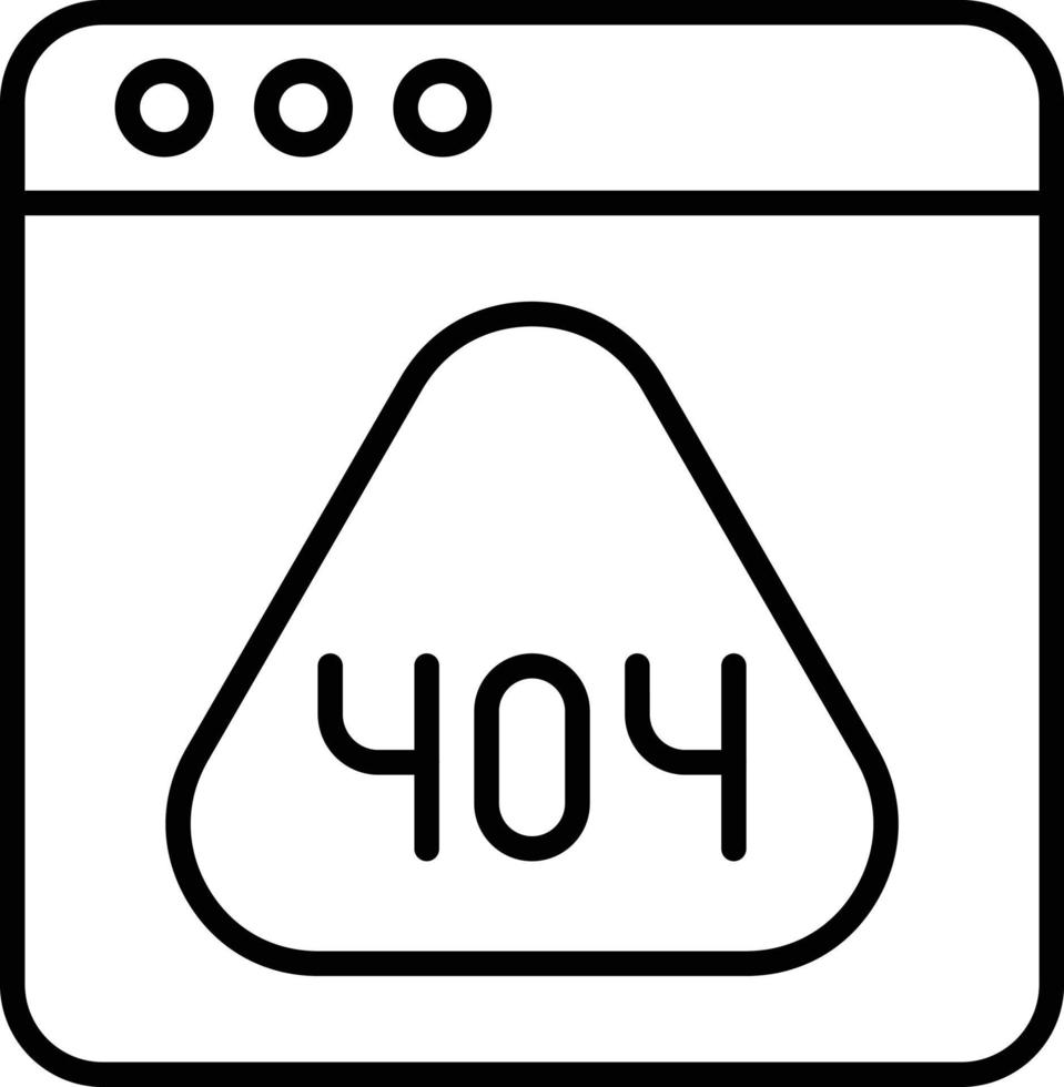 Error Icon Style vector
