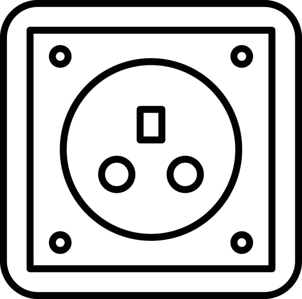 Socket Icon Style vector