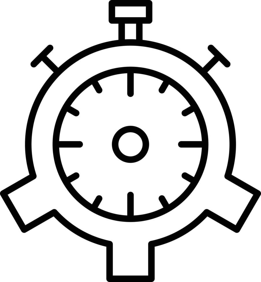 Time Management Icon Style vector