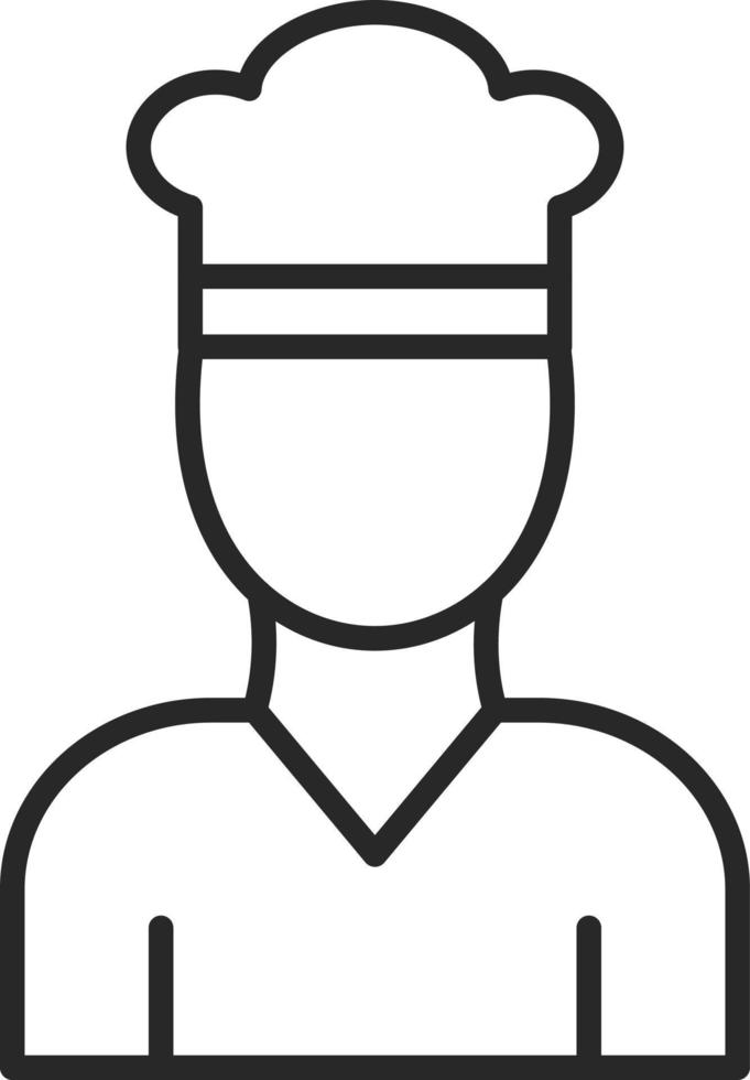 Chef Icon Style vector