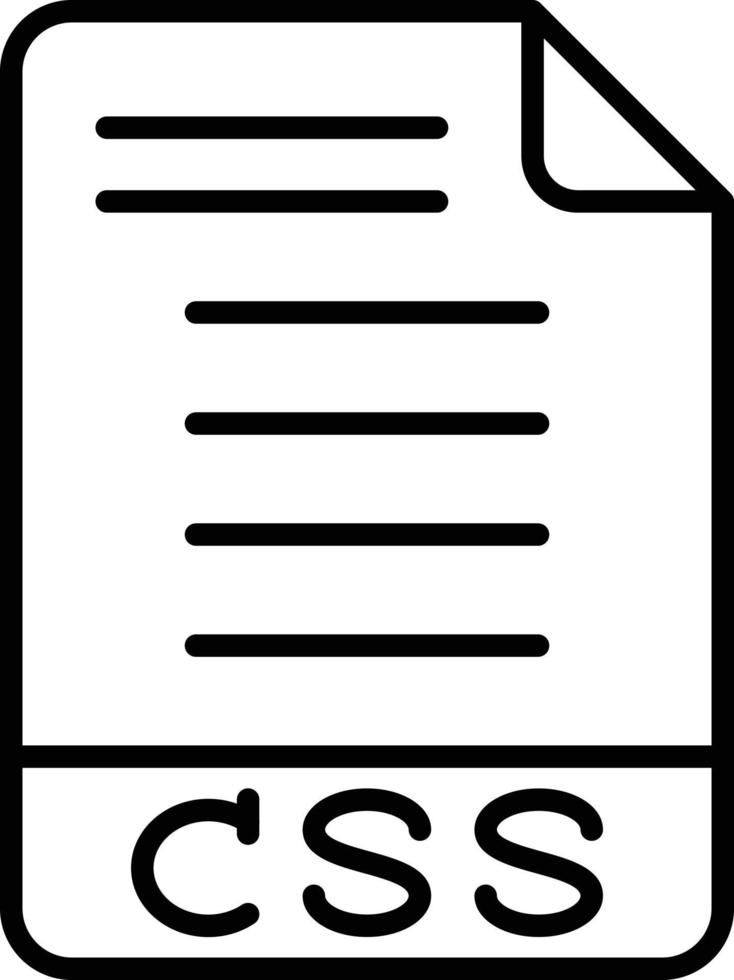 CSS Icon Style 5549740 Vector Art at Vecteezy