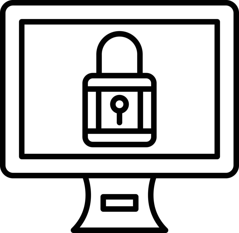Pc Icon Style vector