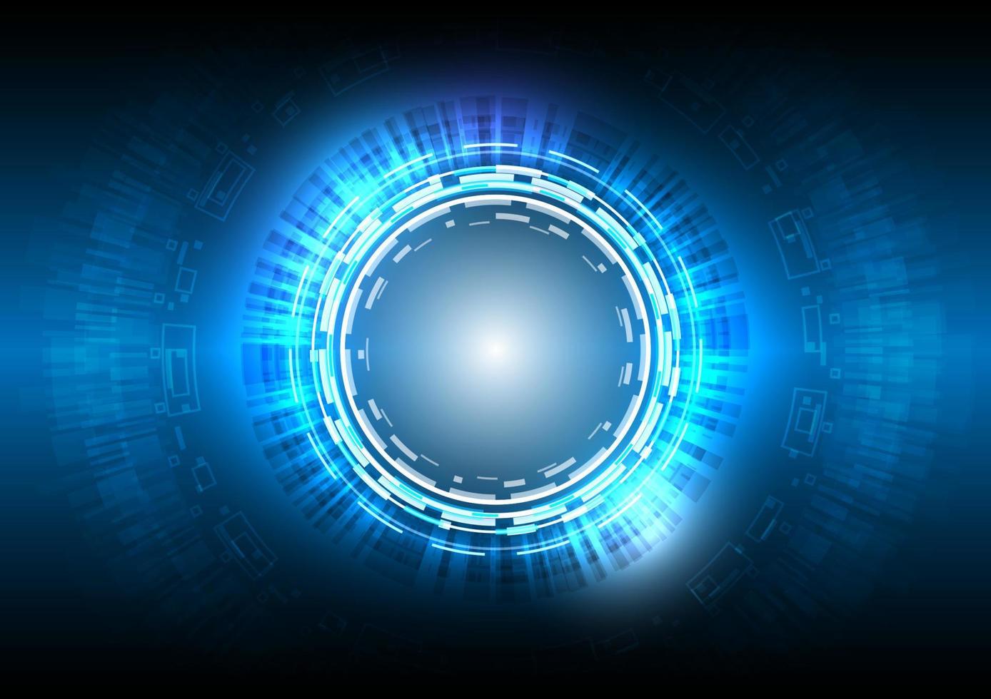 Network of data science. Futuristic Sci-Fi glowing HUD user. Digital infographic frame. Abstract hologram hi-tech background. Virtual reality technology electric innovation vector