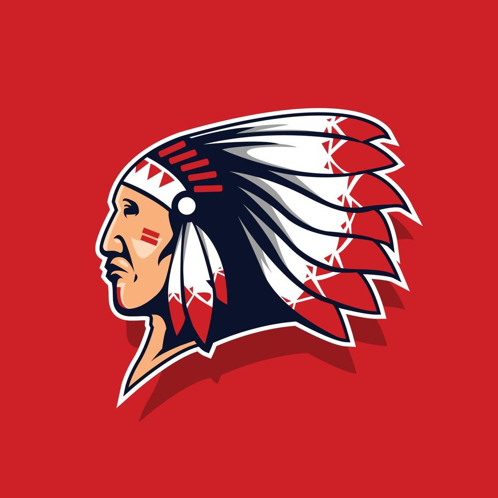 apache illustration for logo resource vector