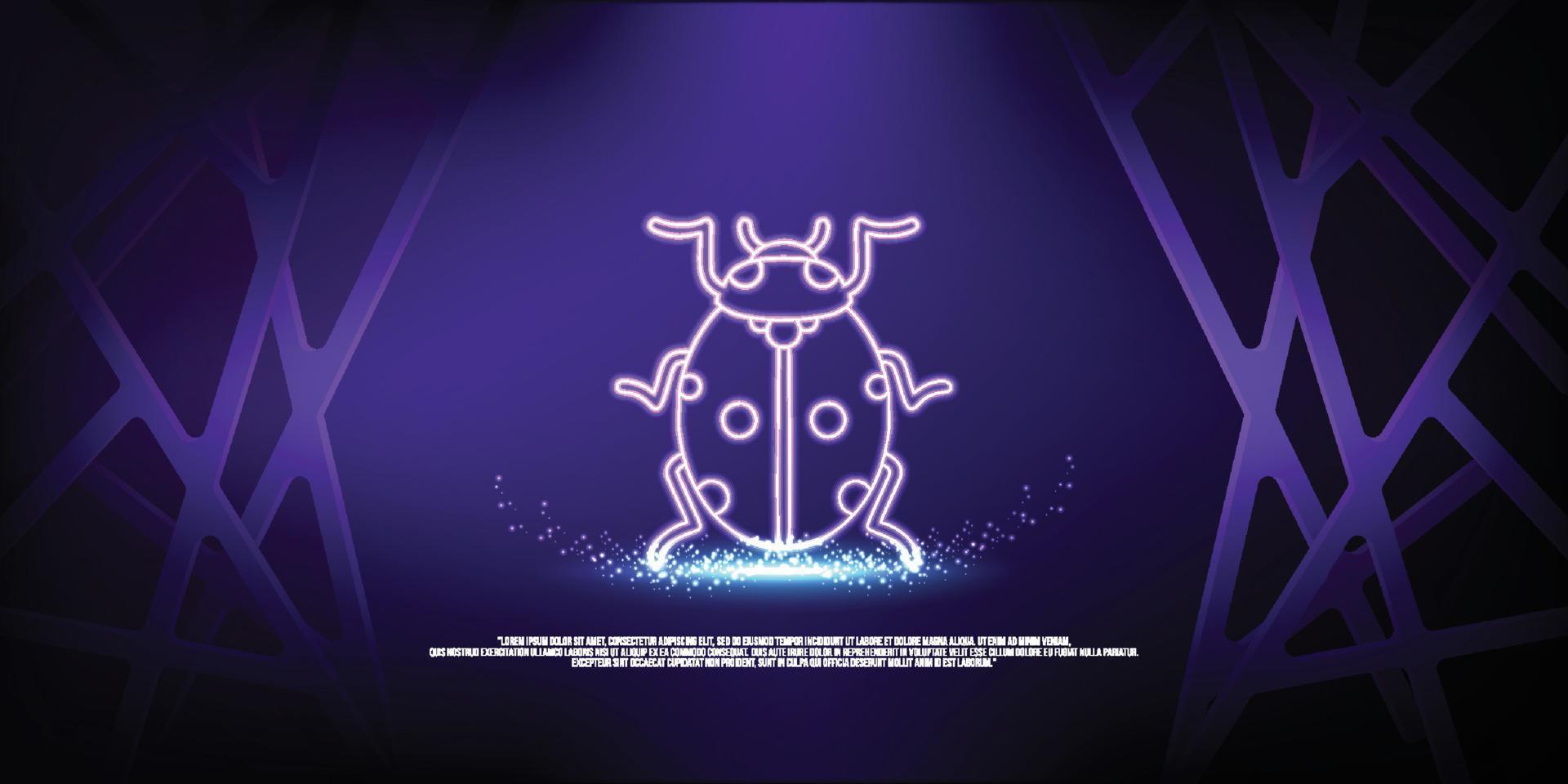 animal digital concept, particle style design. Wireframe lightweight connection structure,banner, logo, label and poster, Vector illustration