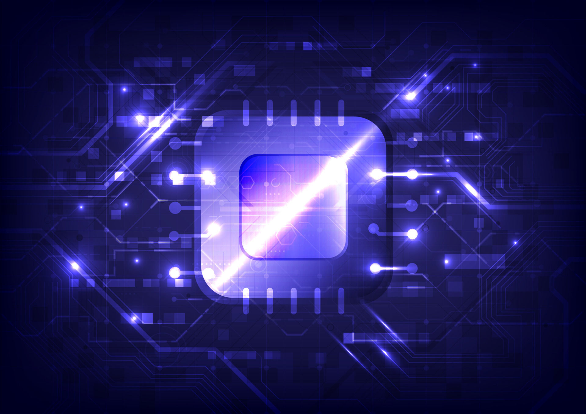 Abstract hitech background. Virtual reality high technology. Circuit