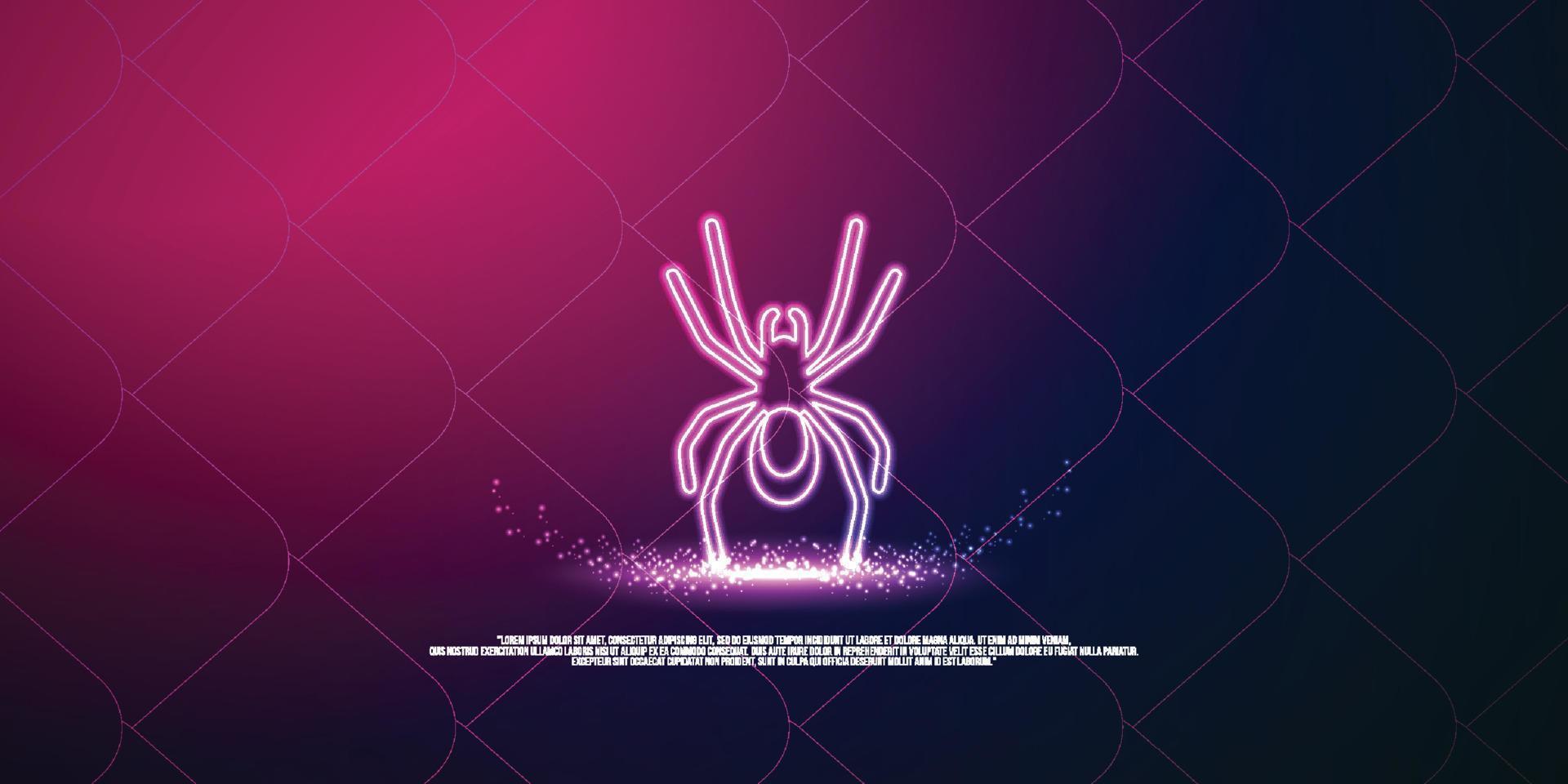 animal digital concept, particle style design. Wireframe lightweight connection structure,banner, logo, label and poster, Vector illustration