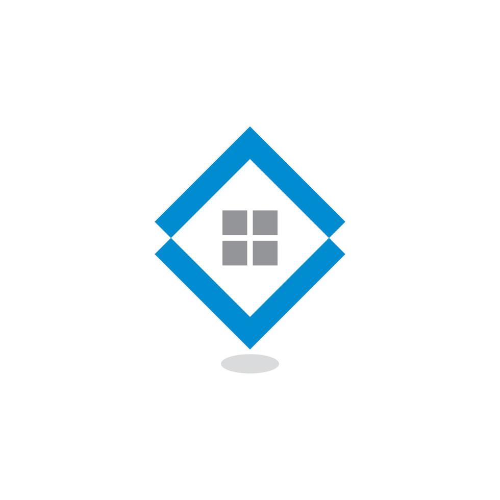 Abstract Roof Vector , Real Estate Logo