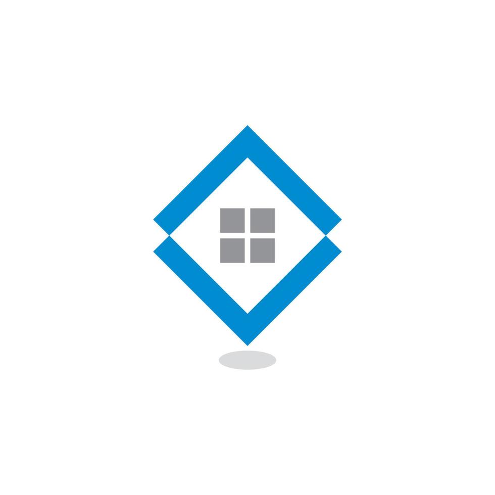 Abstract Roof Vector , Real Estate Logo