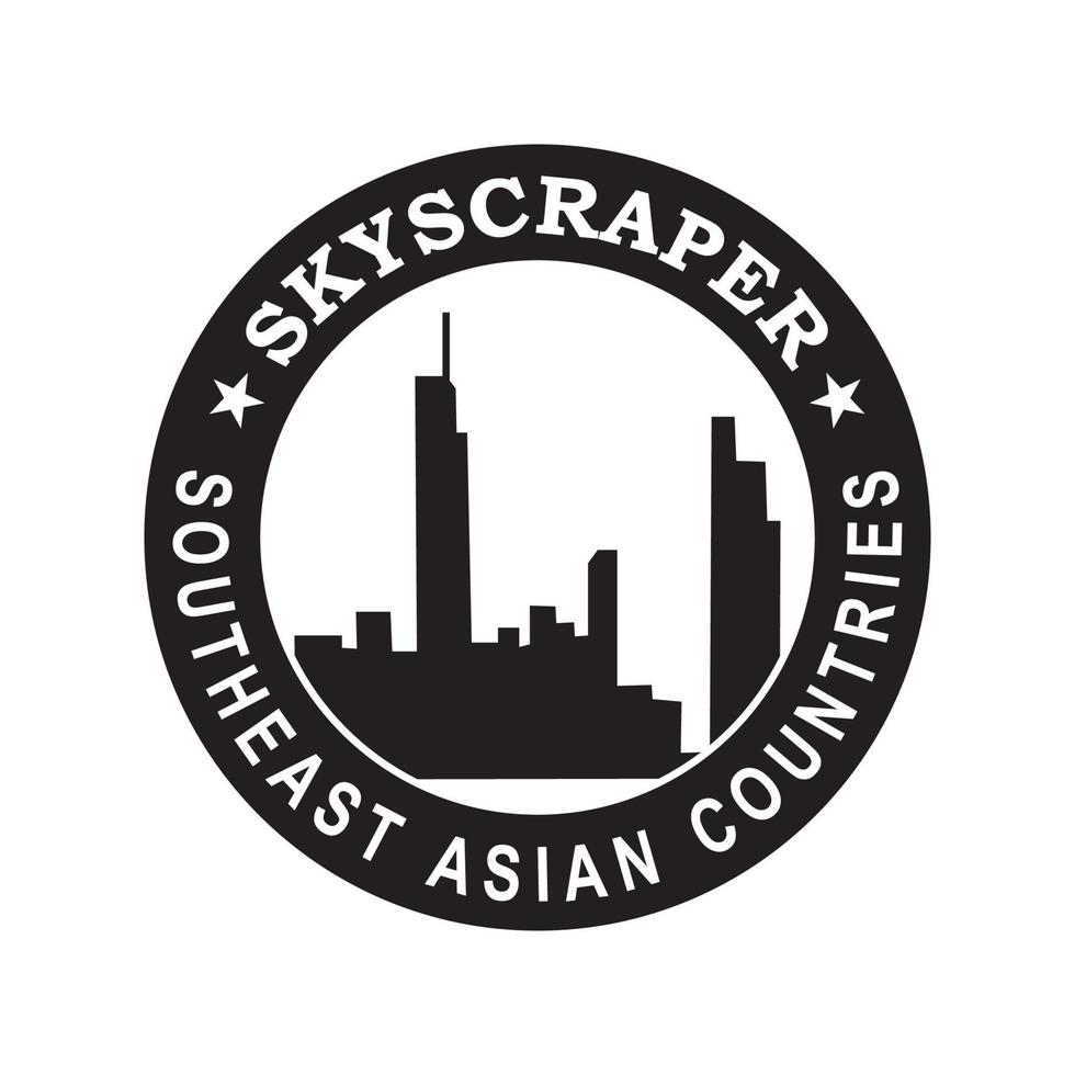 Skyscraper Of America Vector , Architecture Logo