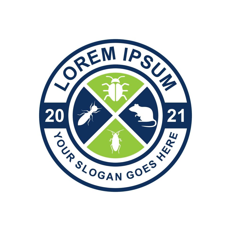 pest control logo , insecticide logo vector