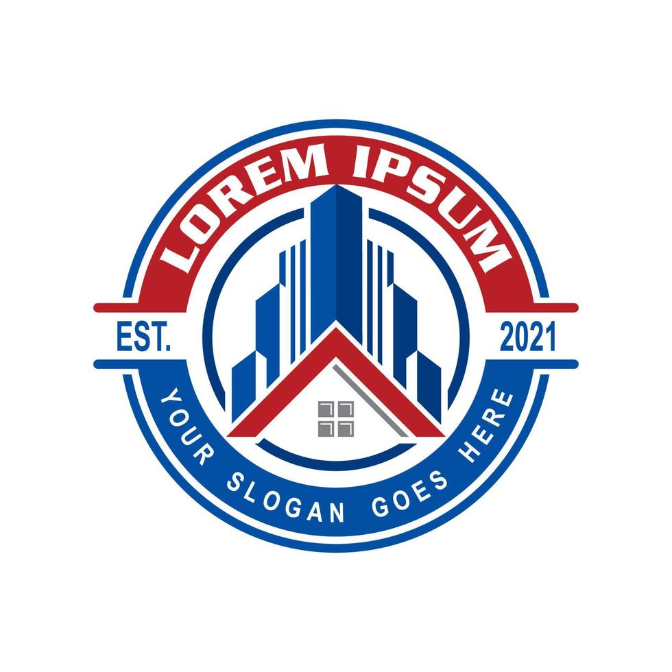 building logo , real estate logo vector
