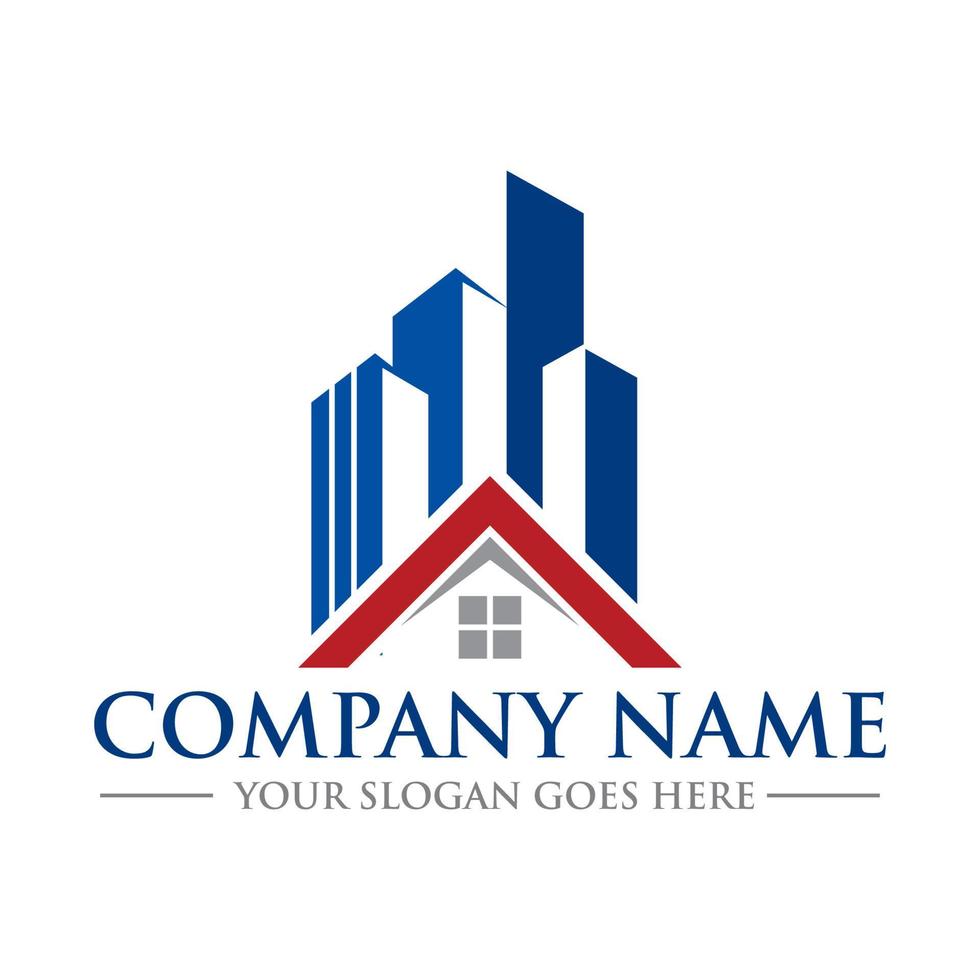 real estate logo , building vector