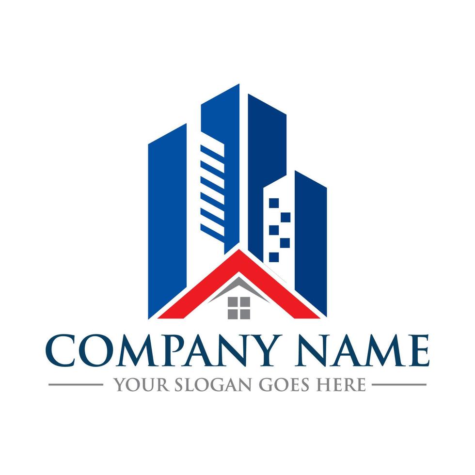 real estate logo , building vector