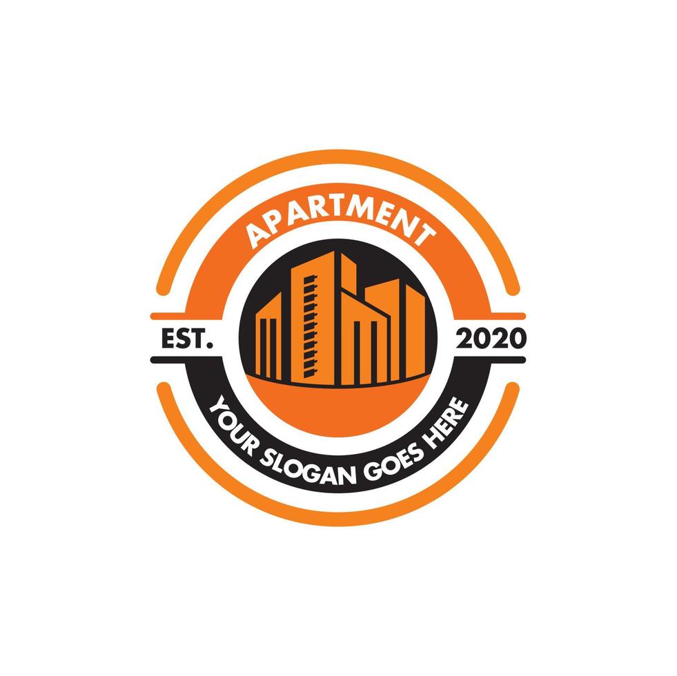 apartment logo , property company logo vector