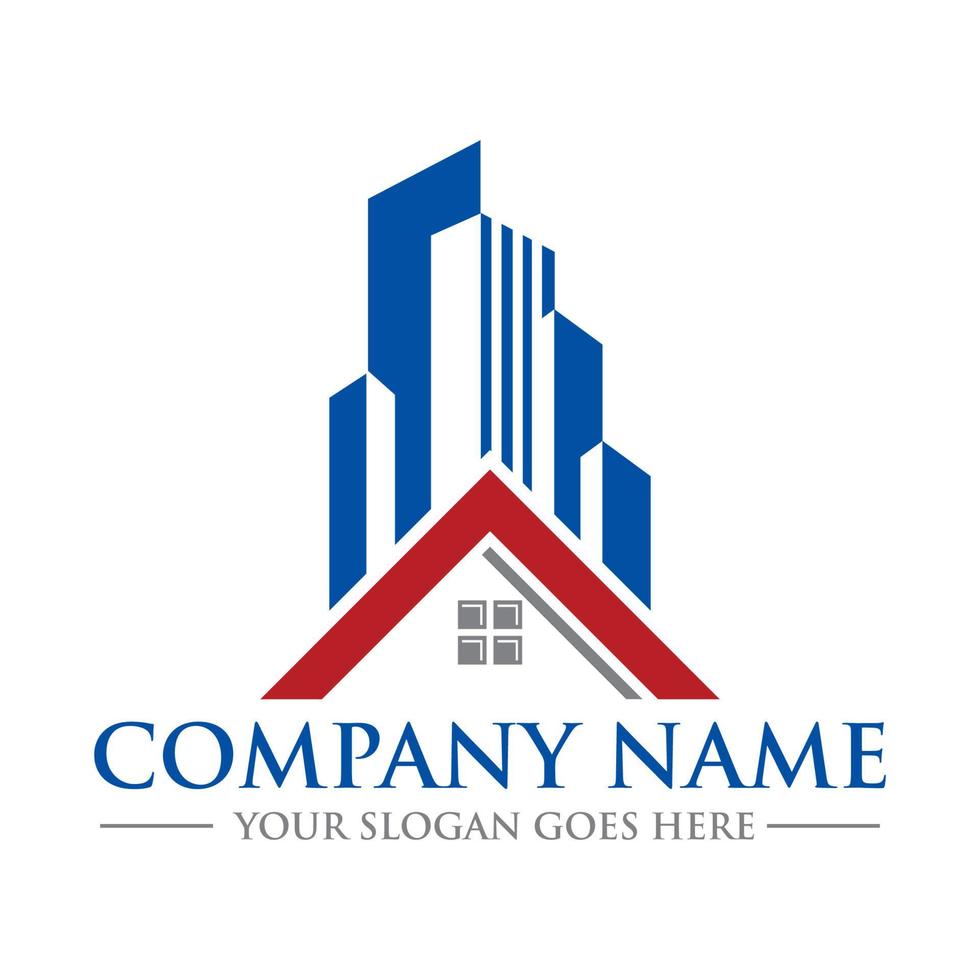 real estate logo , building vector