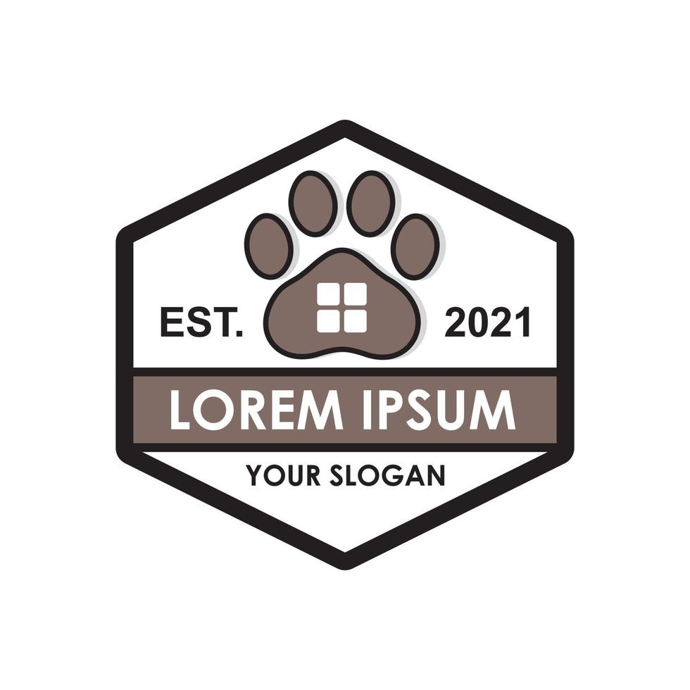 pets care logo , veterinary logo vector