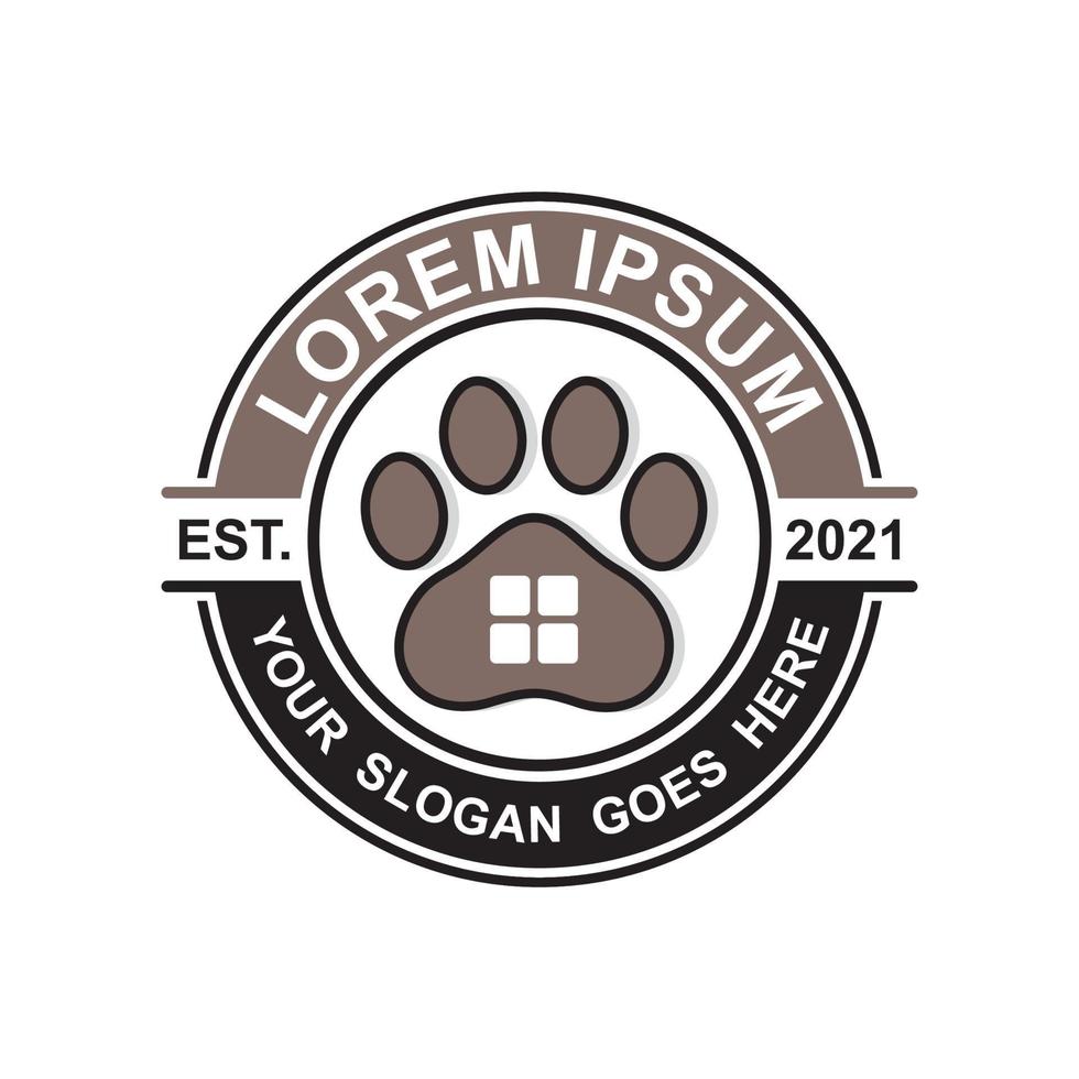 pets care logo , veterinary logo vector