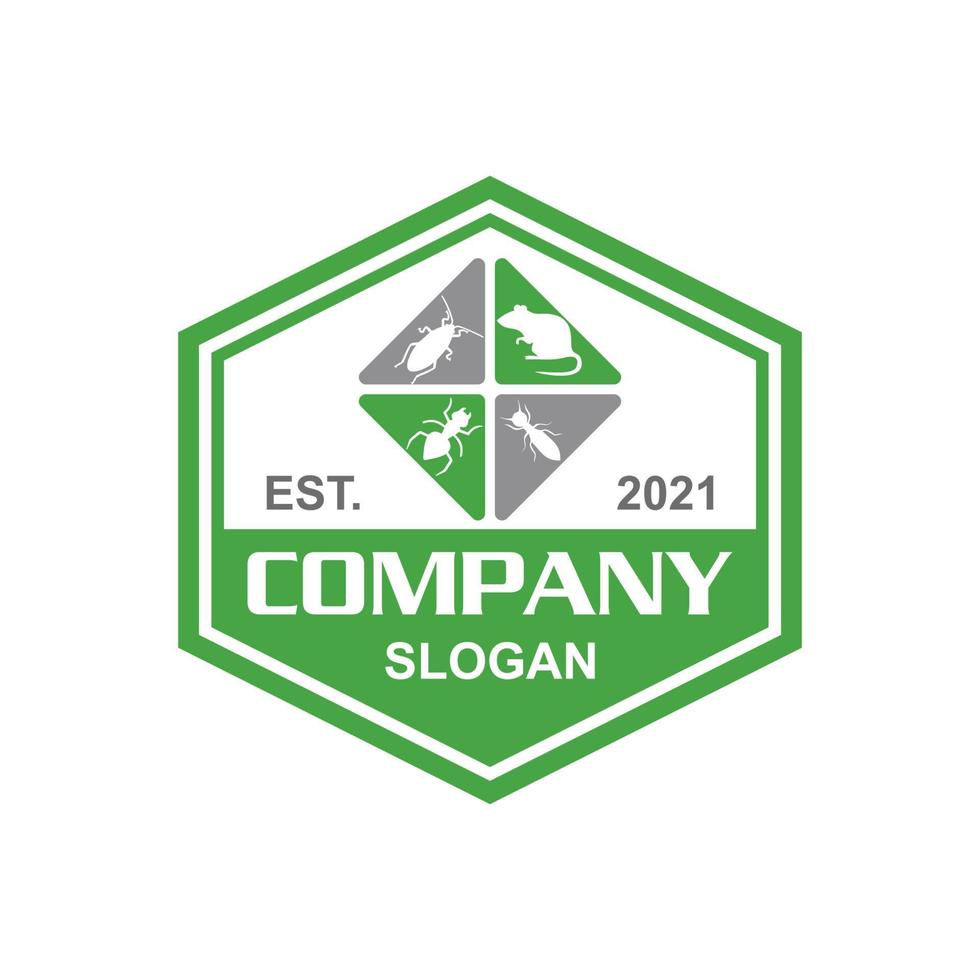 Pest Control Logo , Insecticide Logo vector