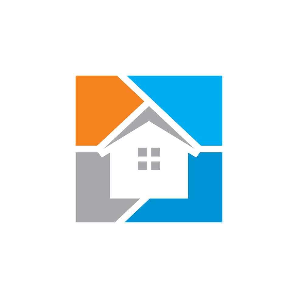 real estate logo , rent house logo vector