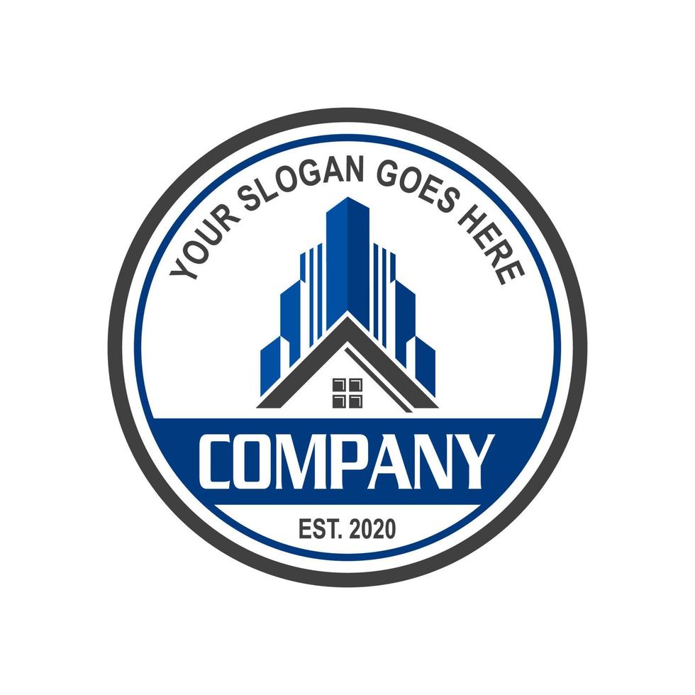 real estate logo , building vector