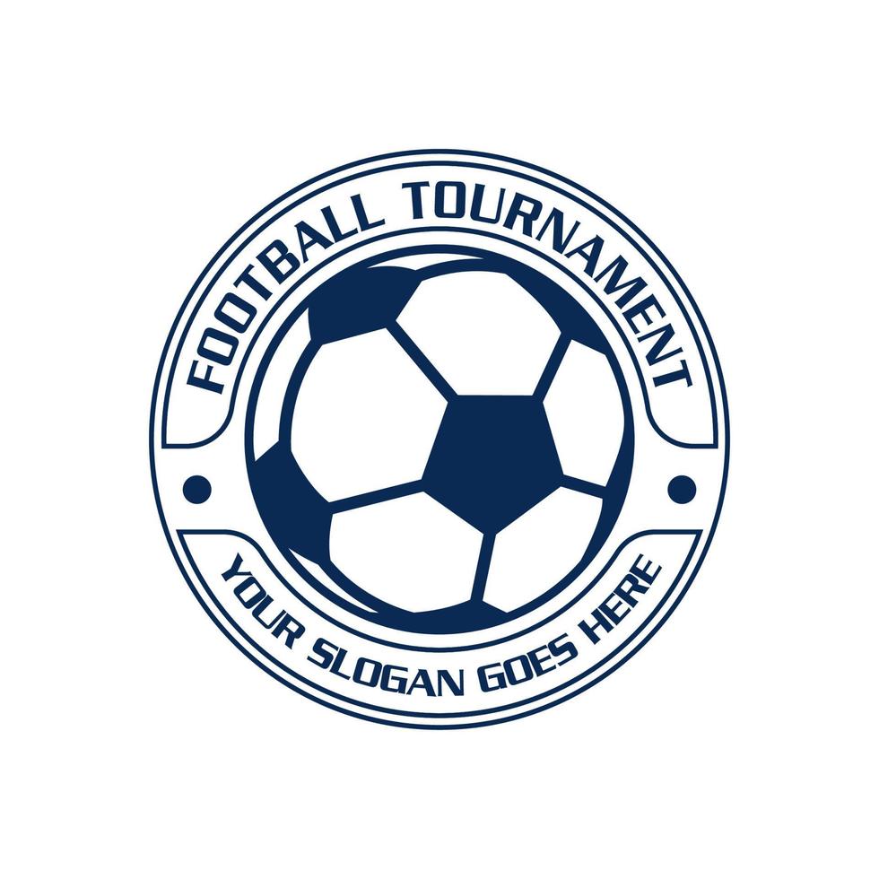 logotipo de fútbol, vector de logotipo deportivo