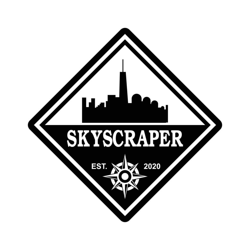 The Tallest Skyscraper Vector , Architecture Logo