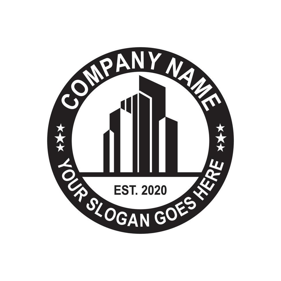 Construction Vector , Real Estate Logo