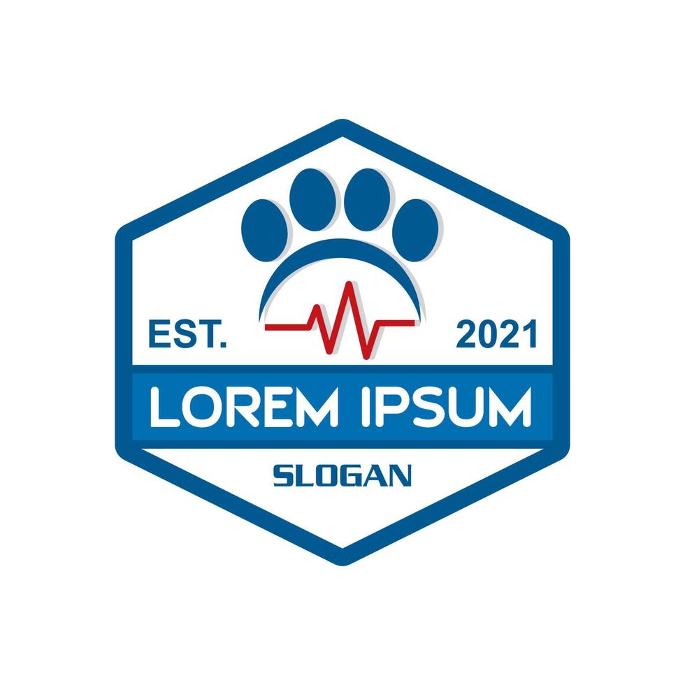 pets care logo , veterinary logo vector