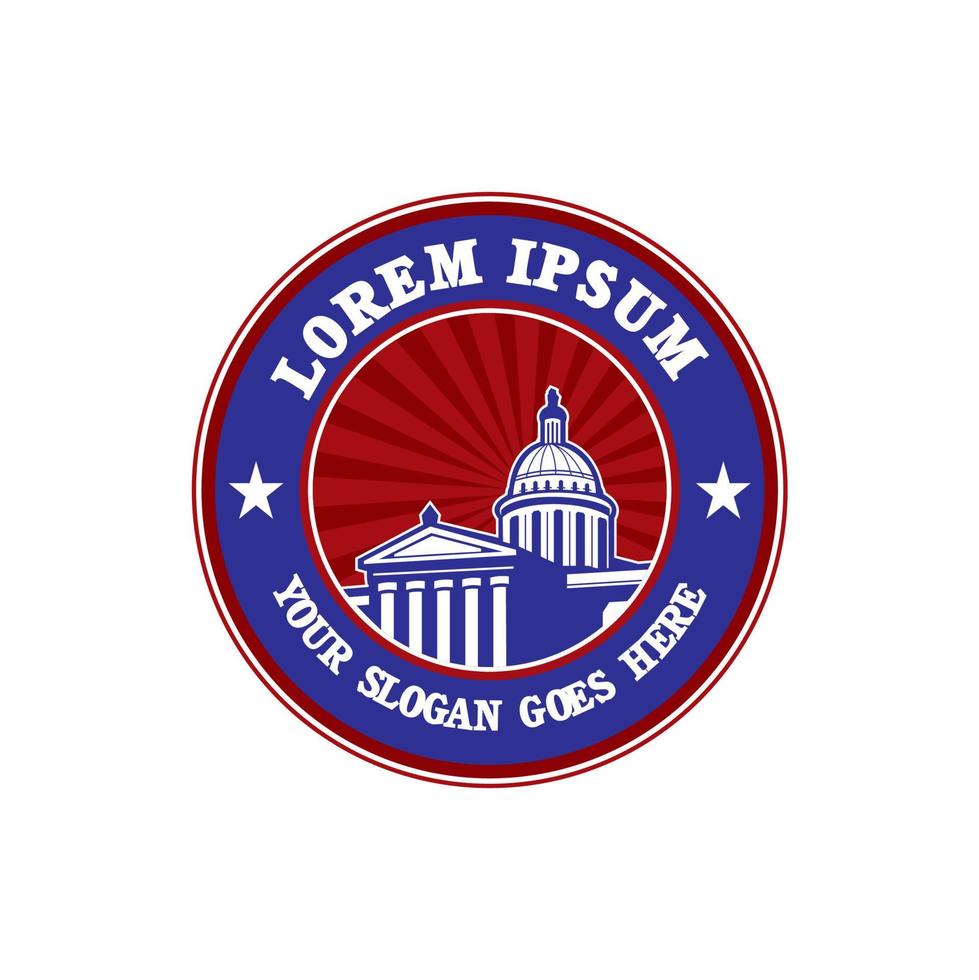 oklahoma capital logo , monument logo vector