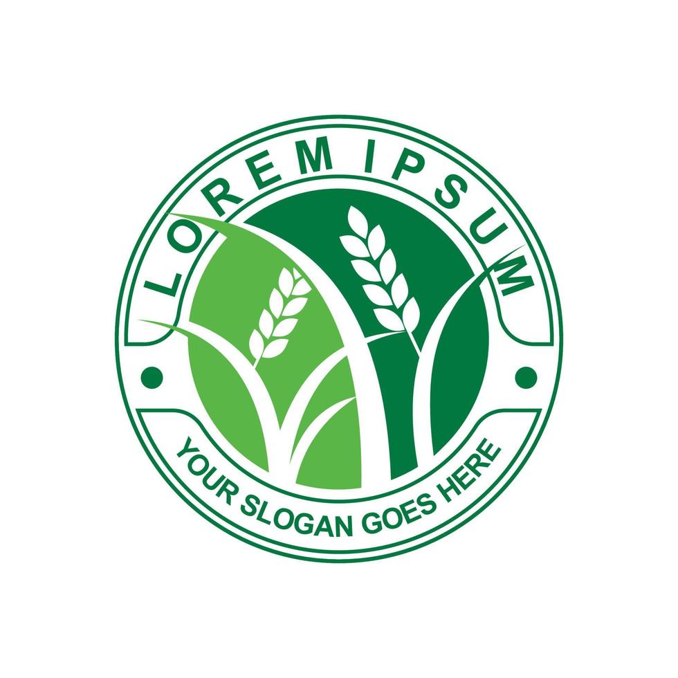 farm logo , agriculture logo vector