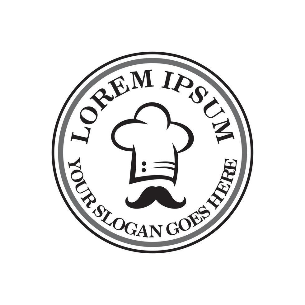 logotipo de restaurante, vector de logotipo de comida